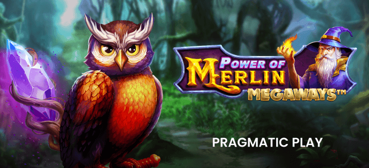Power of Merlin Megaways 🧙‍♂️💻WIN AN MSI LAPTOP!💻 tournament graphic