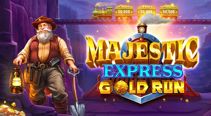 Majestic Express 🚂  Win Amazon vouchers worth €1,000, €700 and €500!! 💸 tournament graphic