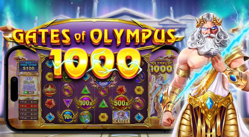 Grafika turnieju Gates of Olympus 1000 ⚡ – Wygraj pobyt w 5⭐ hotelu w Pradze!