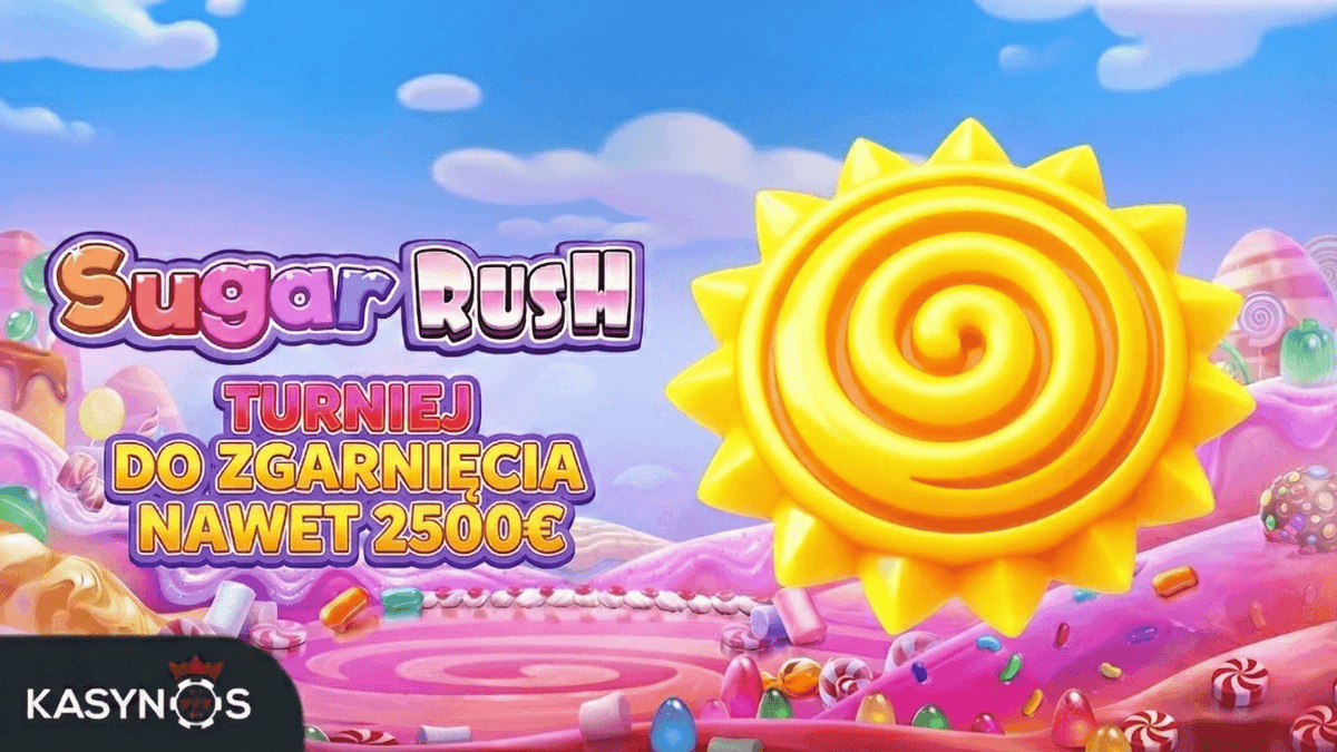 Sugar Rush Super Scatter 🍭 Win €2,500 💸 tournament graphic