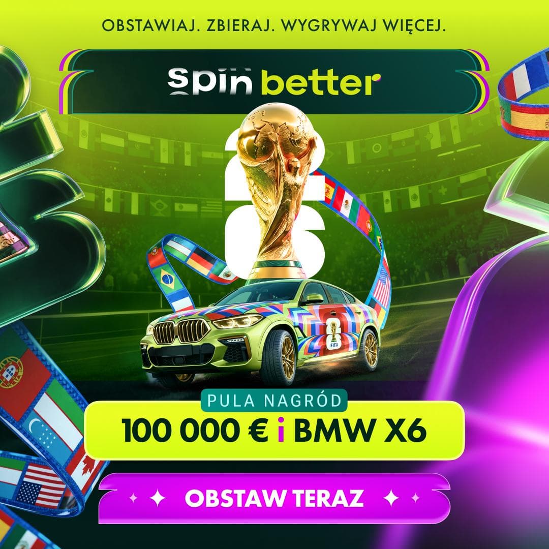 Grafika posta Typuj Mundial 2026 i walcz o BMW X6!
